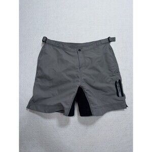 Cannondale MTB Baggy Cycling Shorts Medium Gray Padded Mountain Bike